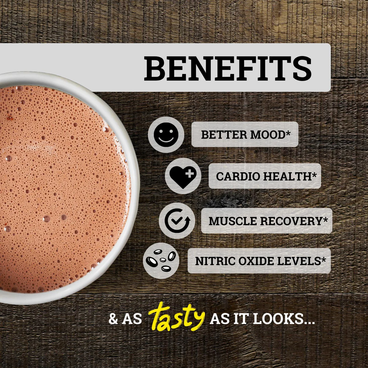 Supercharged Cocoa Flavanols + Flavonoids 1200MG